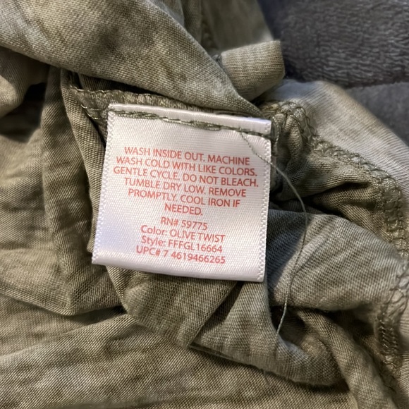 Faded Glory 3/4 sleeve top size large - Picture 3 of 3